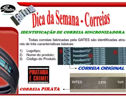 Identificação de Correia Sincronizadora